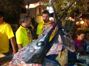 sagra del pesce spada lacco ameno