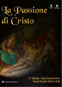 Locandina La passione di Cristo