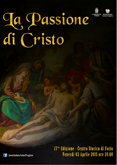 Locandina La passione di Cristo